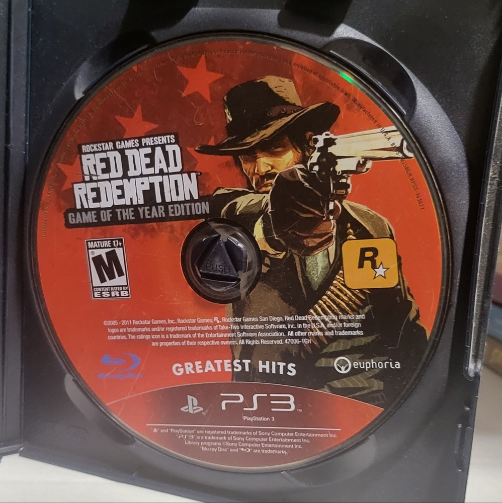 Red Dead Redemption Greatesr Hits PS3 game